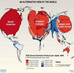 Alternative view of world